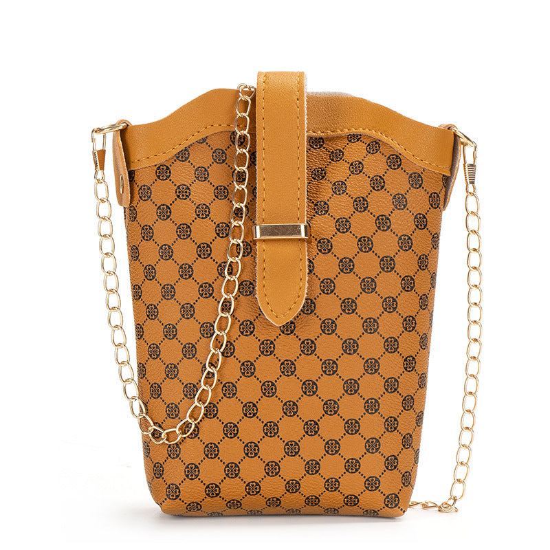 Modieuze Mini Bucket Crossbody