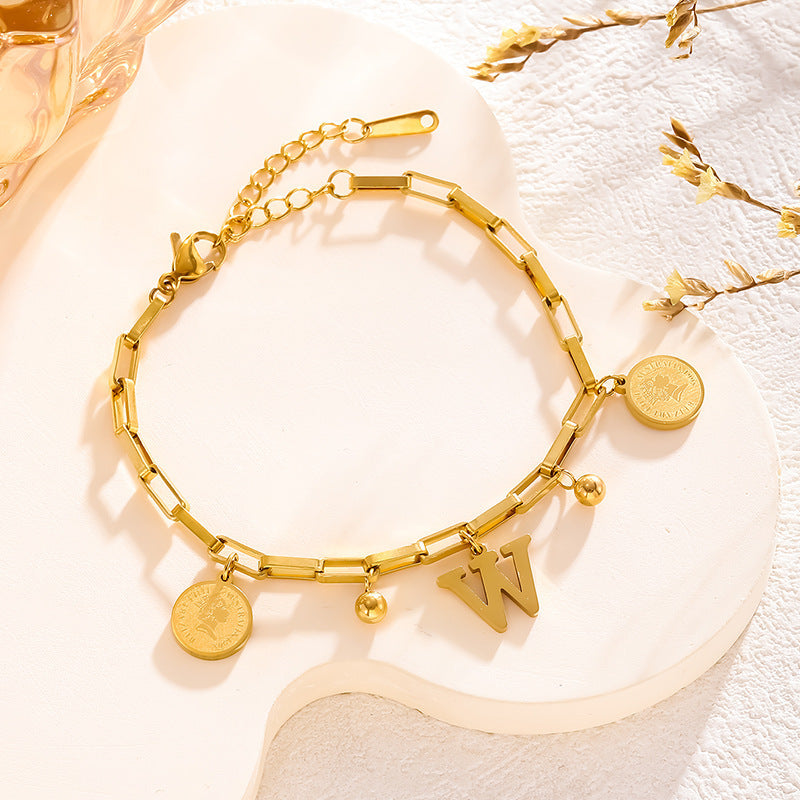 Letter Armband