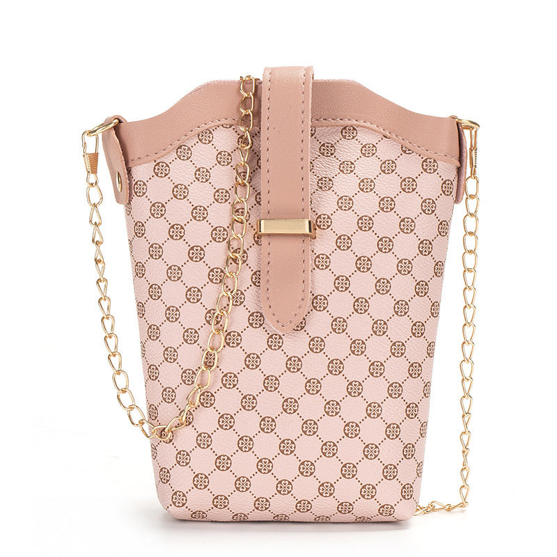 Modieuze Mini Bucket Crossbody