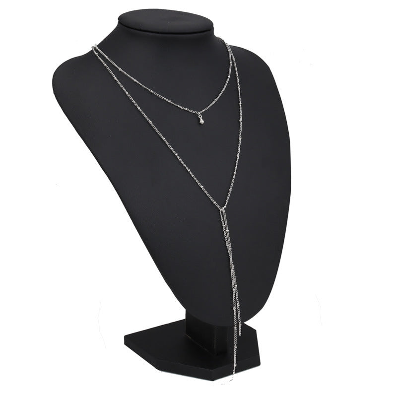 Eenvoudige ketting retro sleutelbeenketting