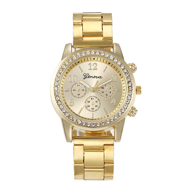 Koppelhorloge met stalen band