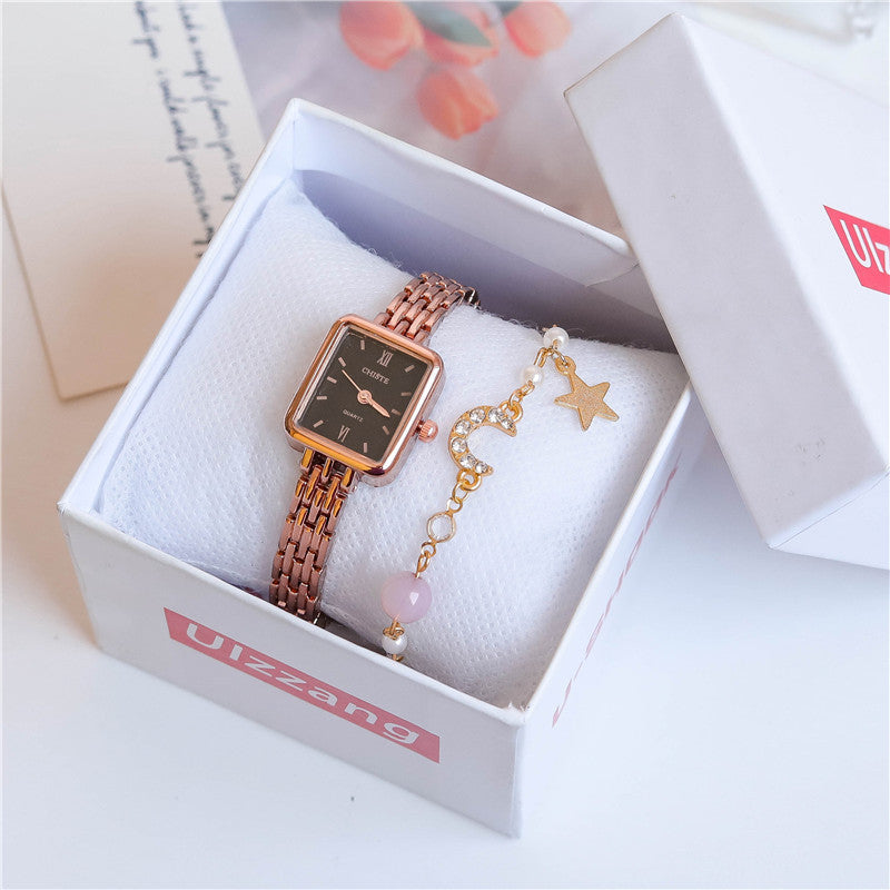Elegant dameshorloge in armbandstijl