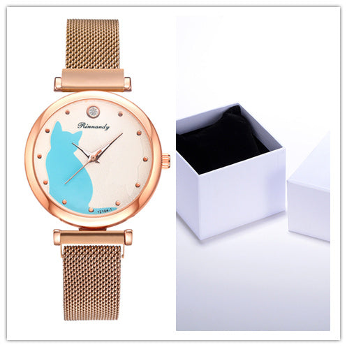 Dames horloge- en armbandenset