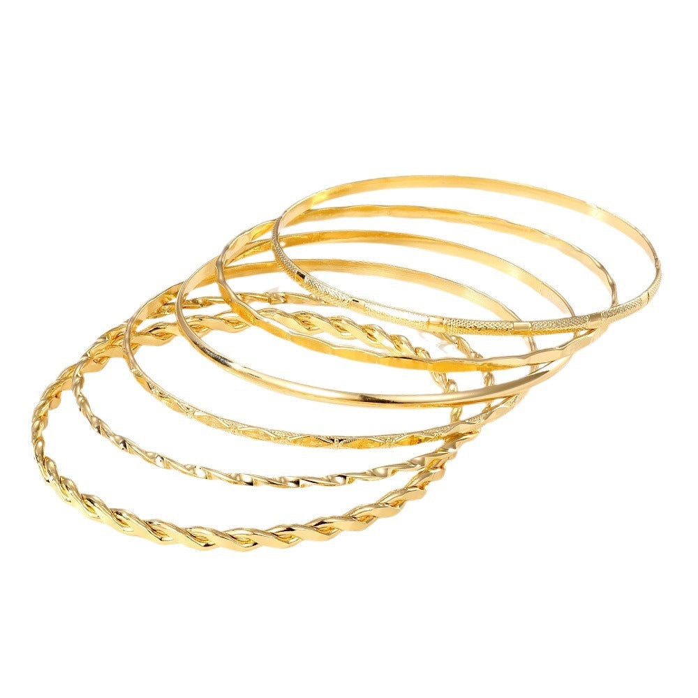 Bohemian Metalen Schakelarmbandenset voor Vrouwen