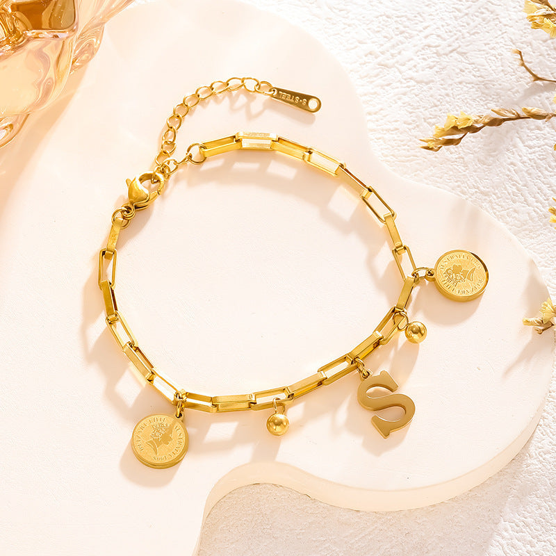 Letter Armband