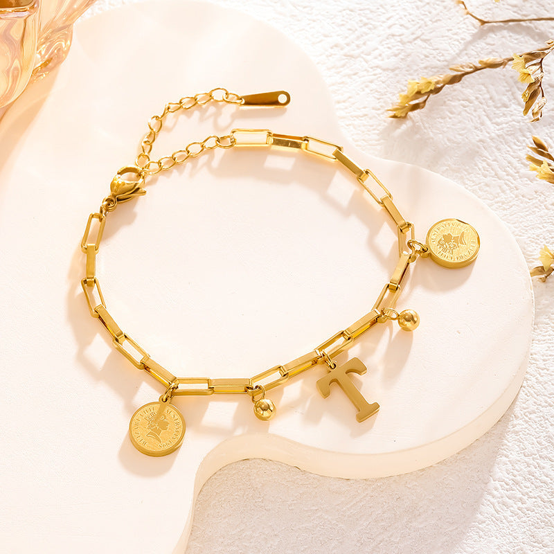 Letter Armband
