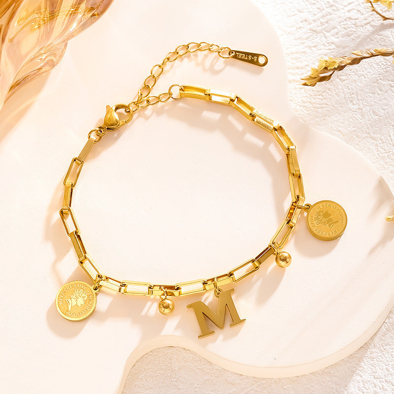 Letter Armband