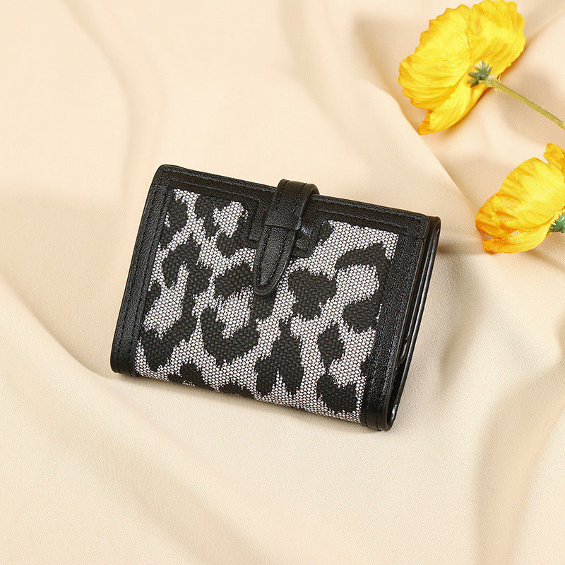 Dames Portemonnee met Luipaardprint
