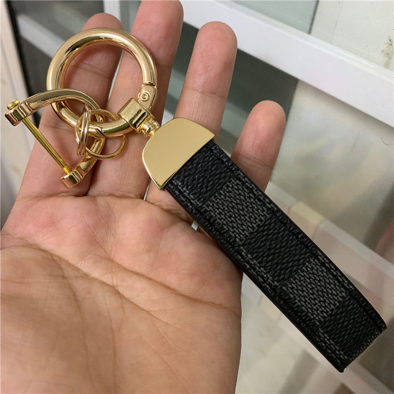 Luxe Echt Leren Sleutelhanger