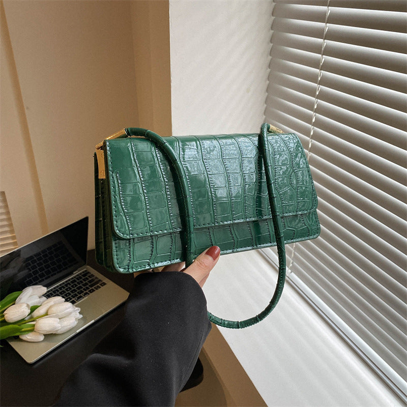 Trendy compacte draagbare schoudertas