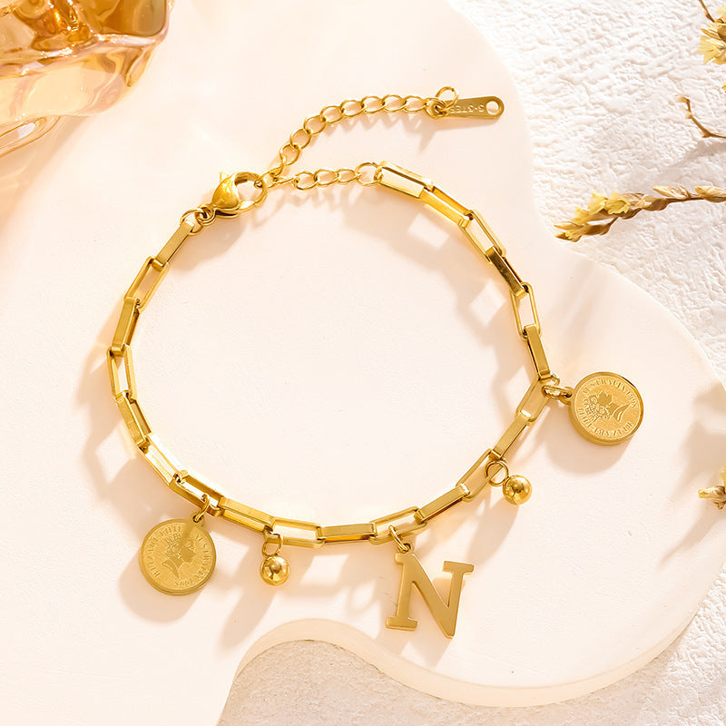Letter Armband