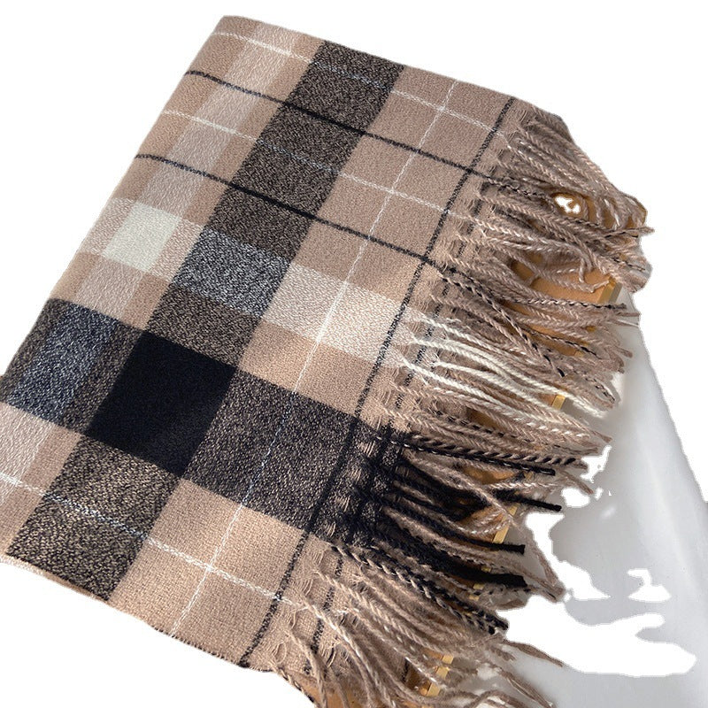 Britse Stijl Kasjmierlook Sjaal