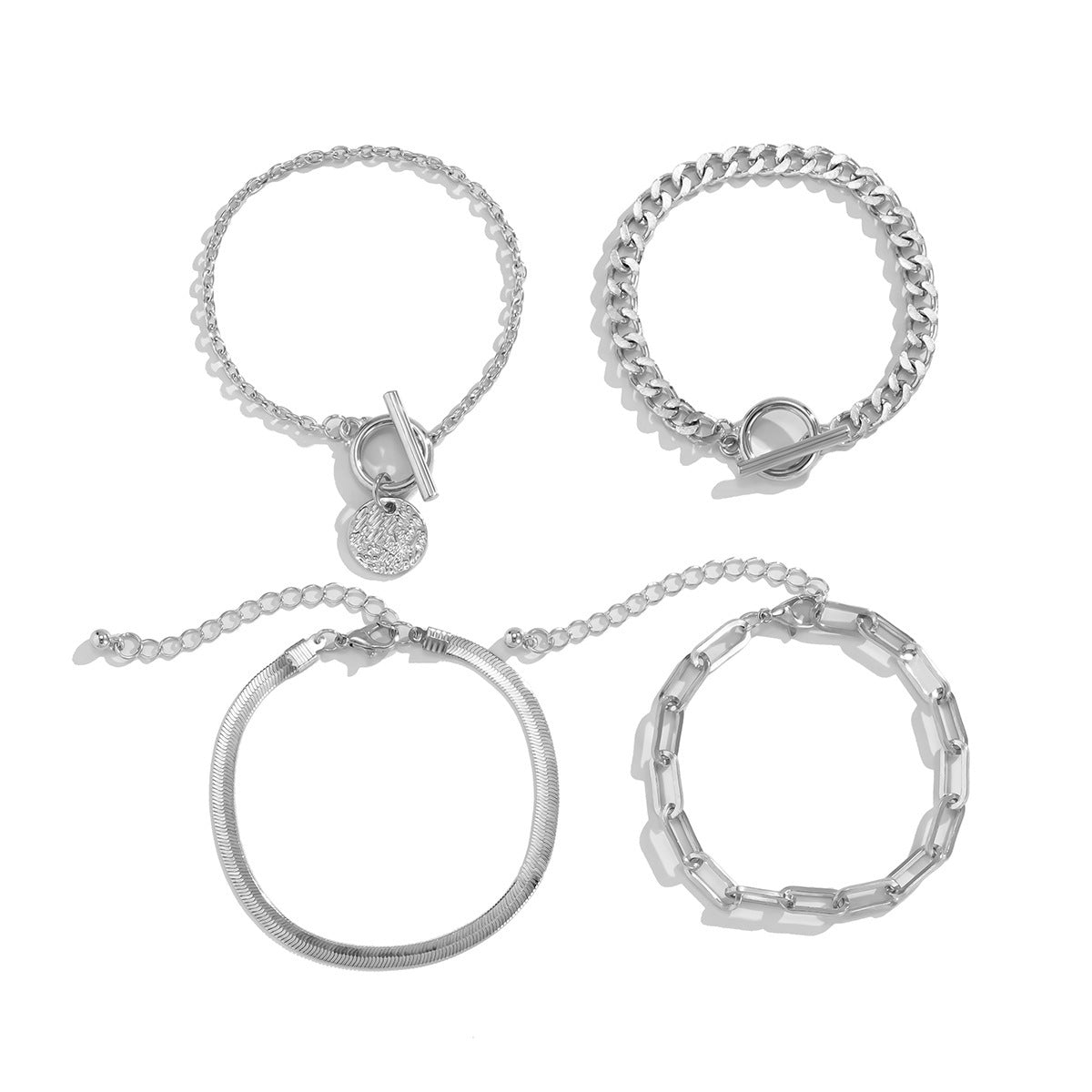 Schakelarmband 4-delige Set