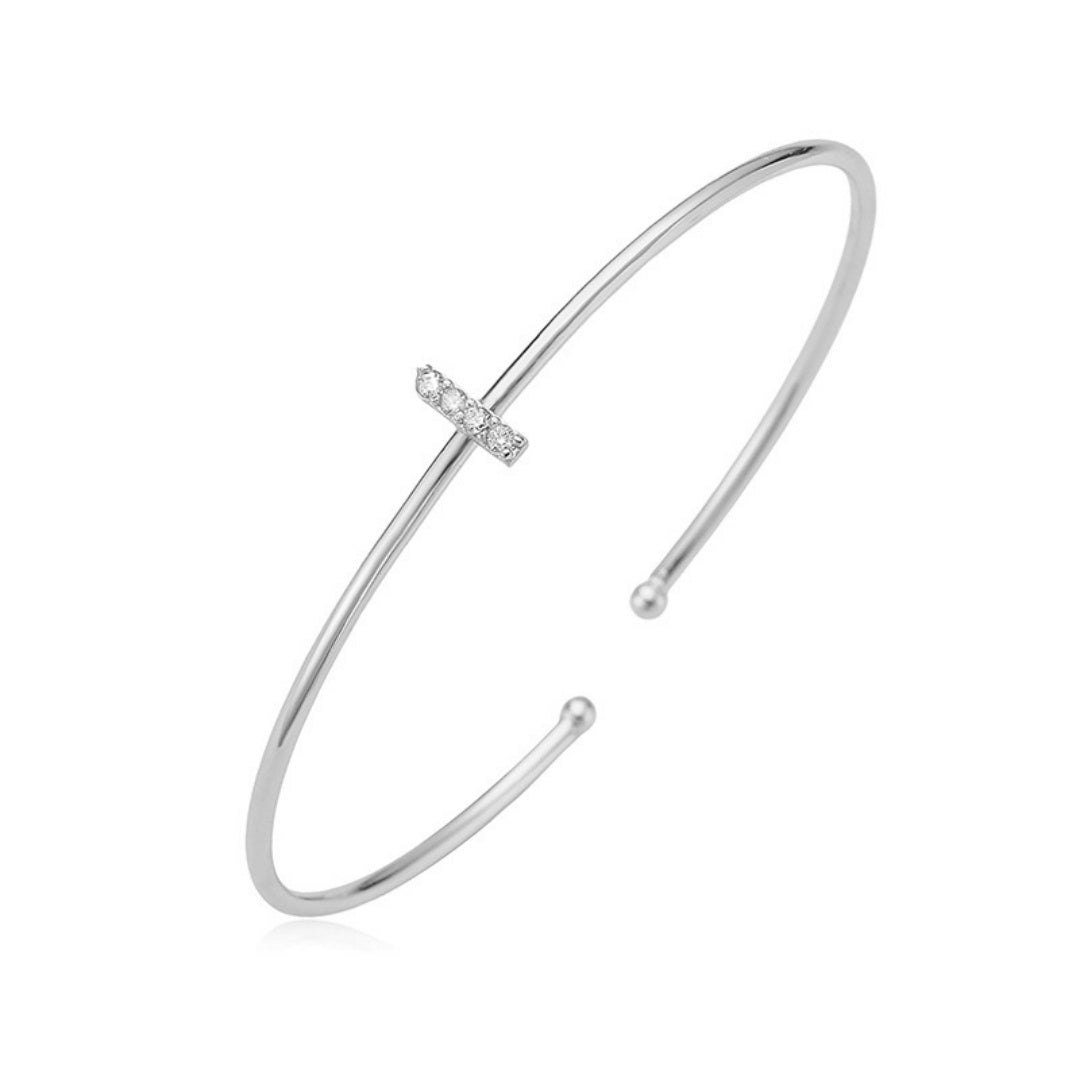 Letter Zirkonia Armband