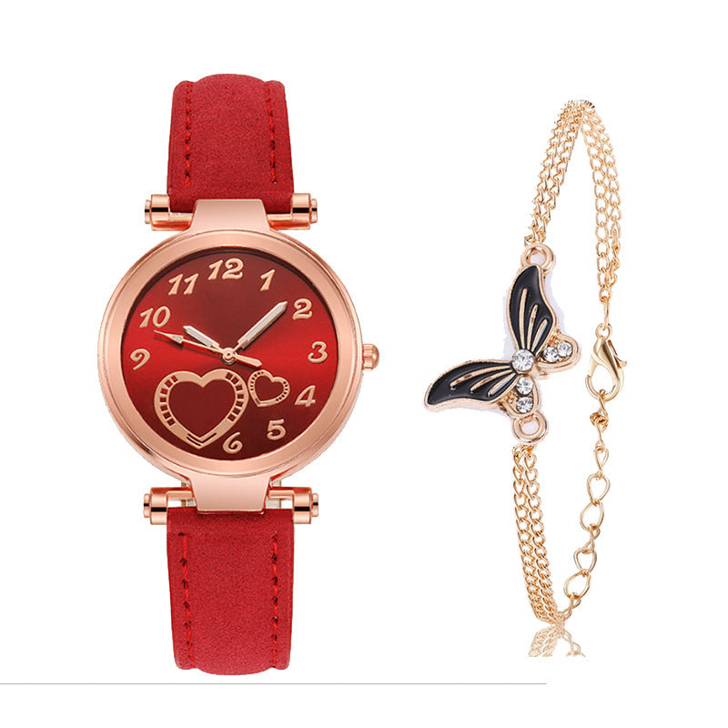 Vintage love horloge