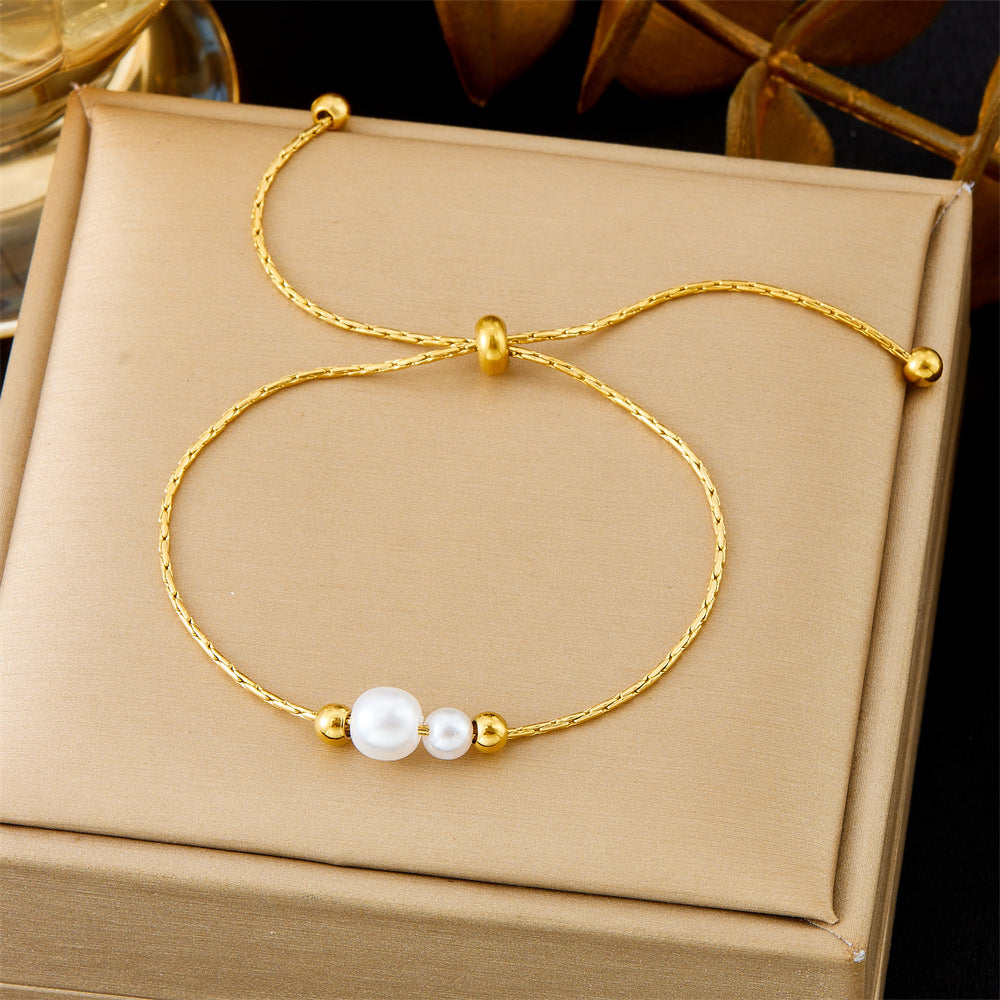 Trendy Gouden Armband