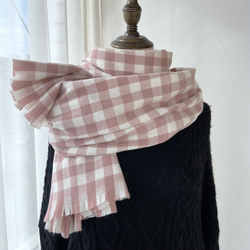 Britse Stijl Kasjmierlook Sjaal