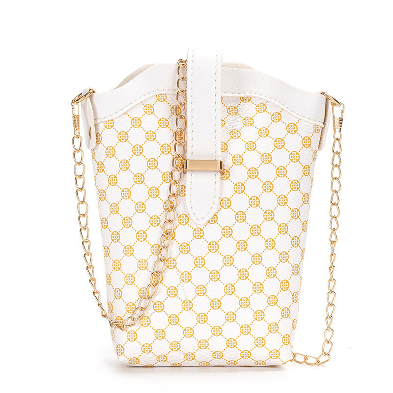 Modieuze Mini Bucket Crossbody