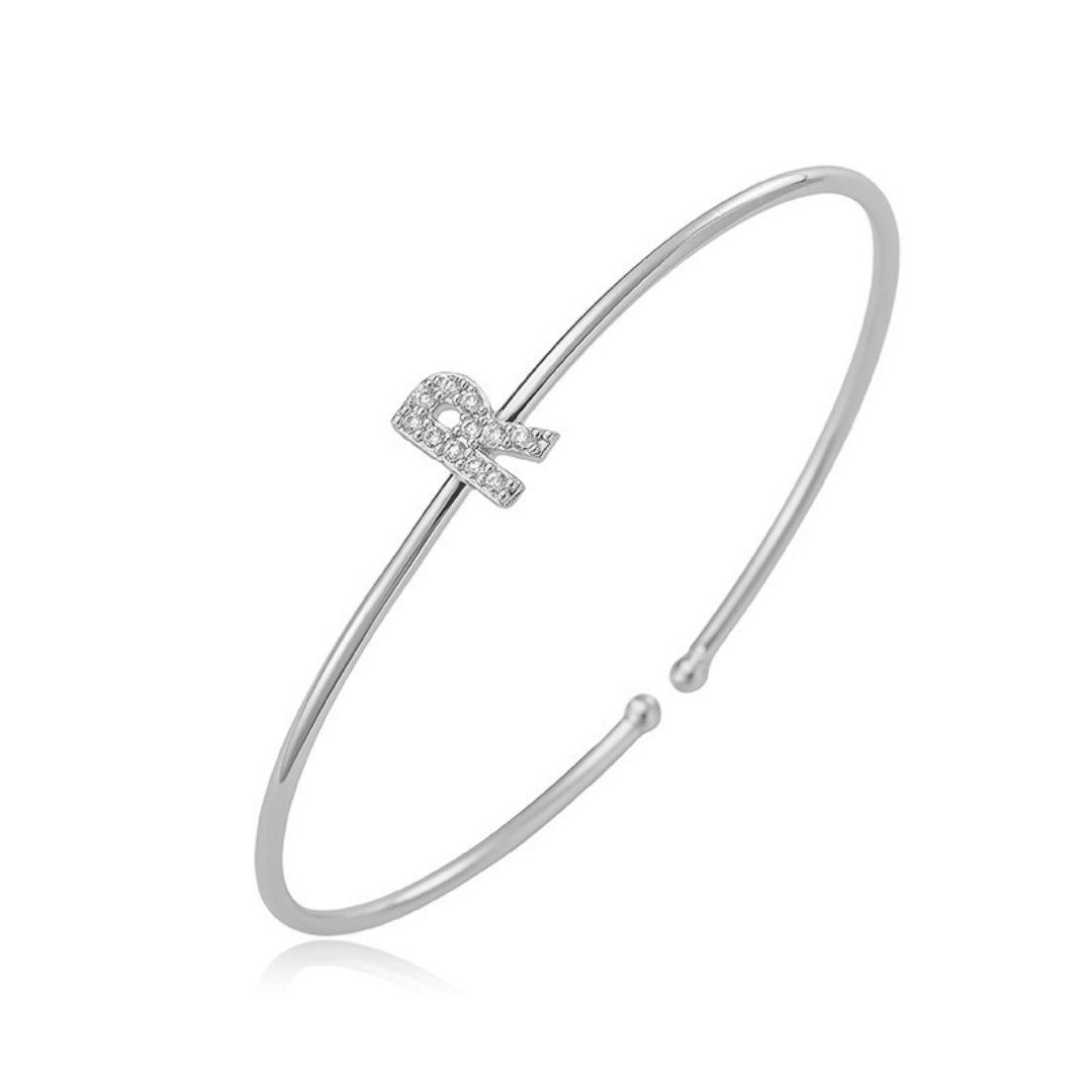 Letter Zirkonia Armband