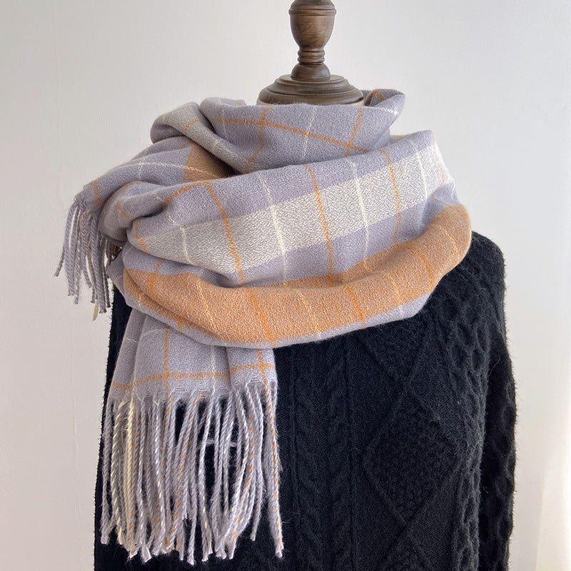 Britse Stijl Kasjmierlook Sjaal