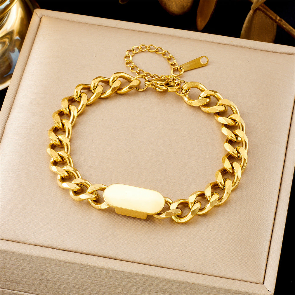 Trendy Gouden Armband