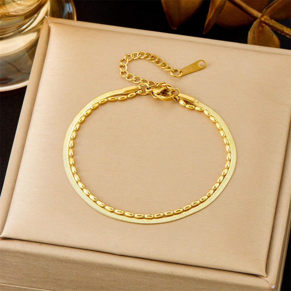 Trendy Gouden Armband