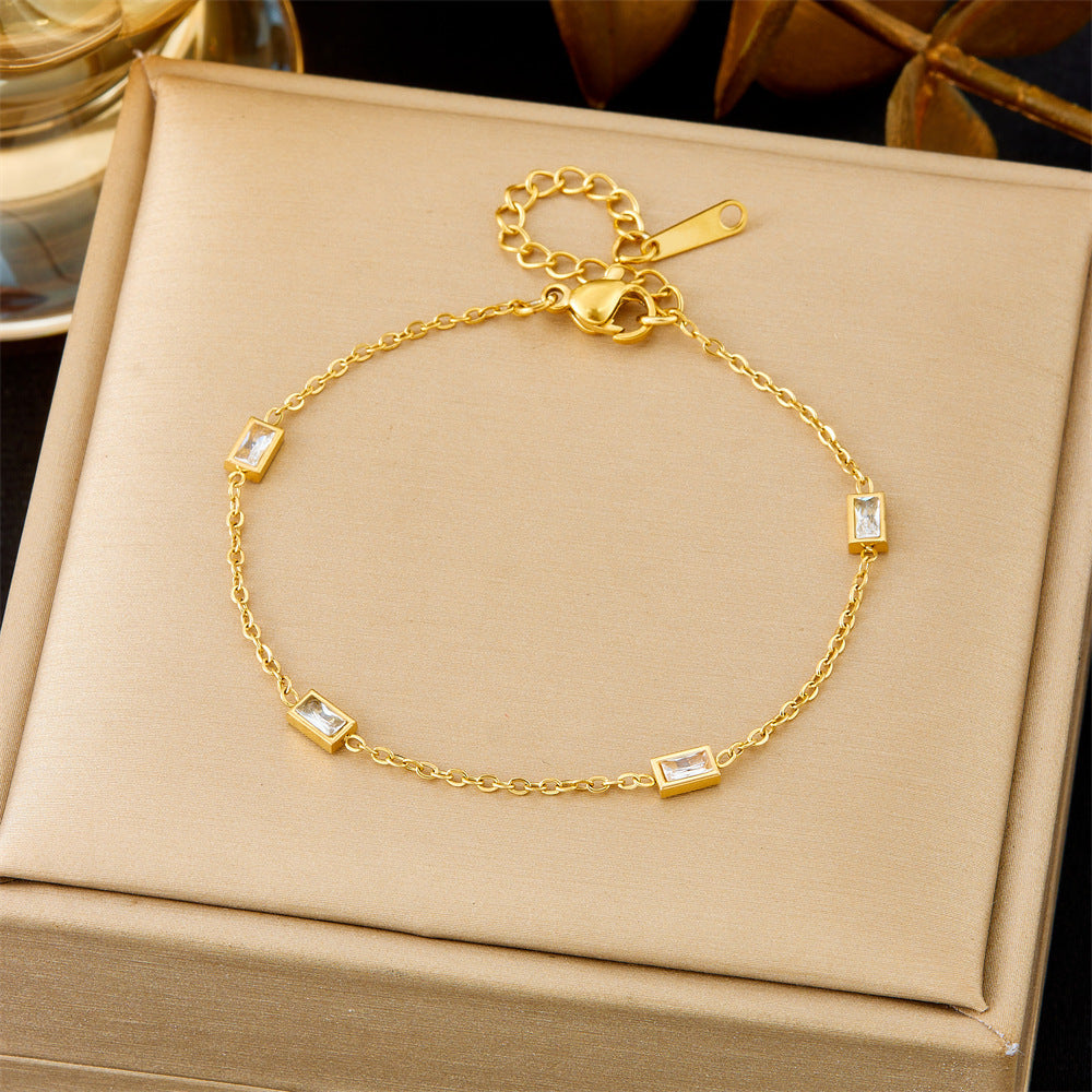 Trendy Gouden Armband