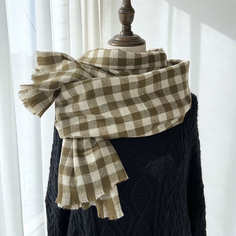 Britse Stijl Kasjmierlook Sjaal