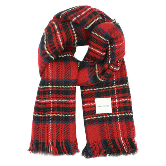 Geruite Wintersjaal