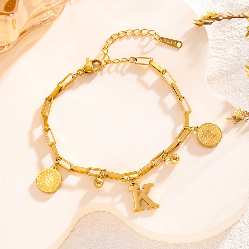 Letter Armband