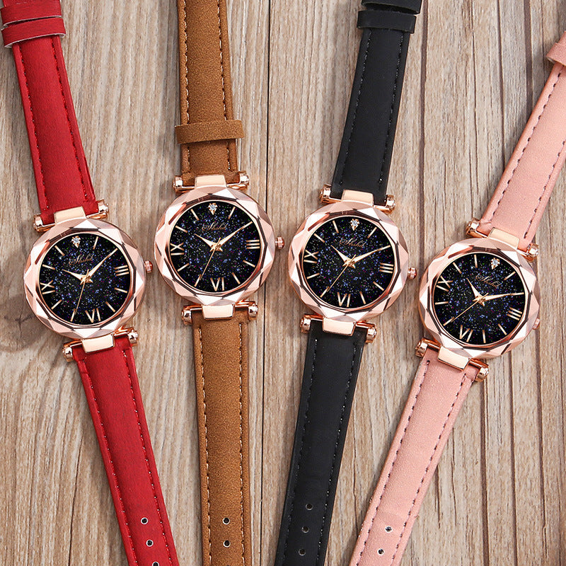 Horloge met frosted look