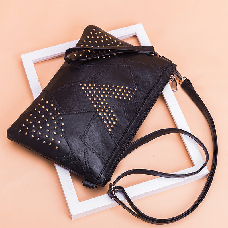 Trendy Schoudertas met Studs