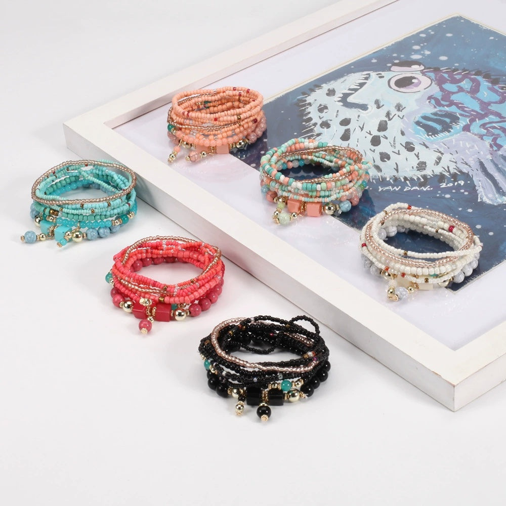 Handgemaakte Kralenarmbanden Set voor Dames