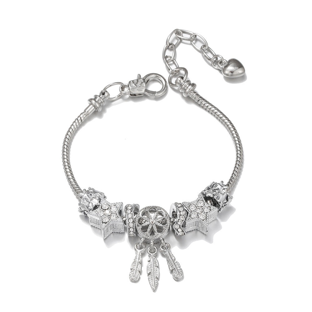 Creatieve armband met ster en dromenvanger