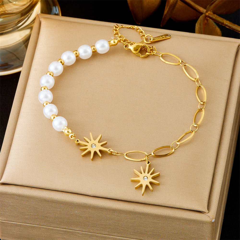 Trendy Gouden Armband