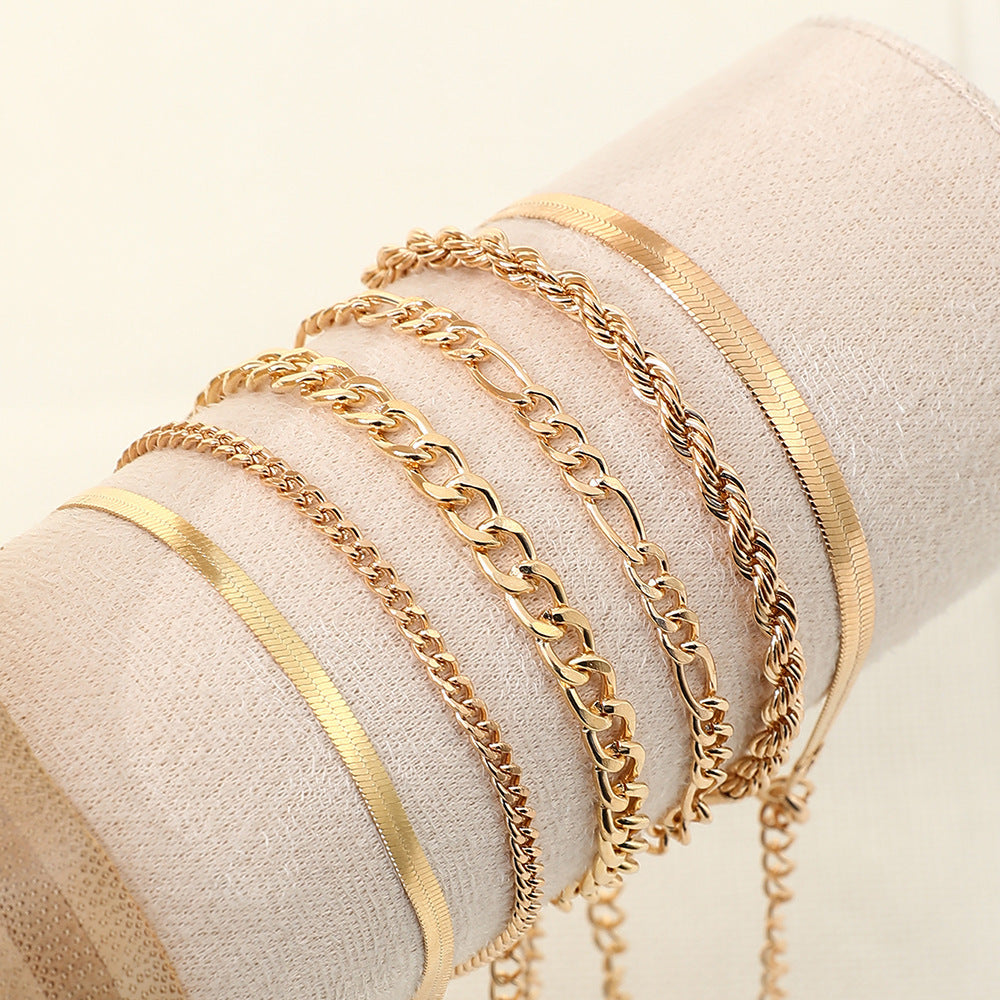 6-delige Mode Armbanden Set