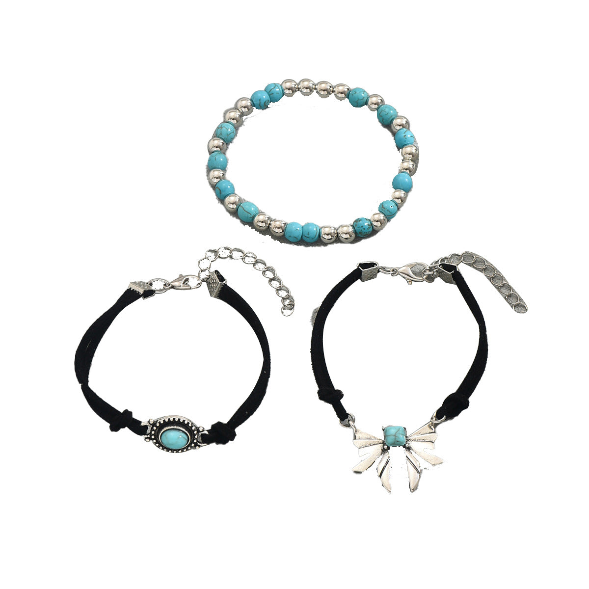 3-delige Set Vlinderarmbanden