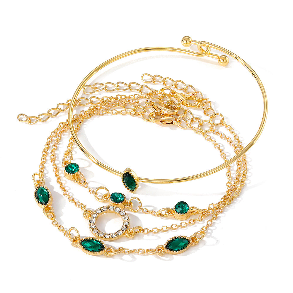 4-delige Dames Armbanden Set