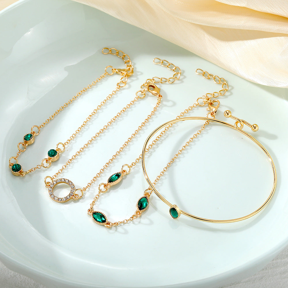 4-delige Dames Armbanden Set