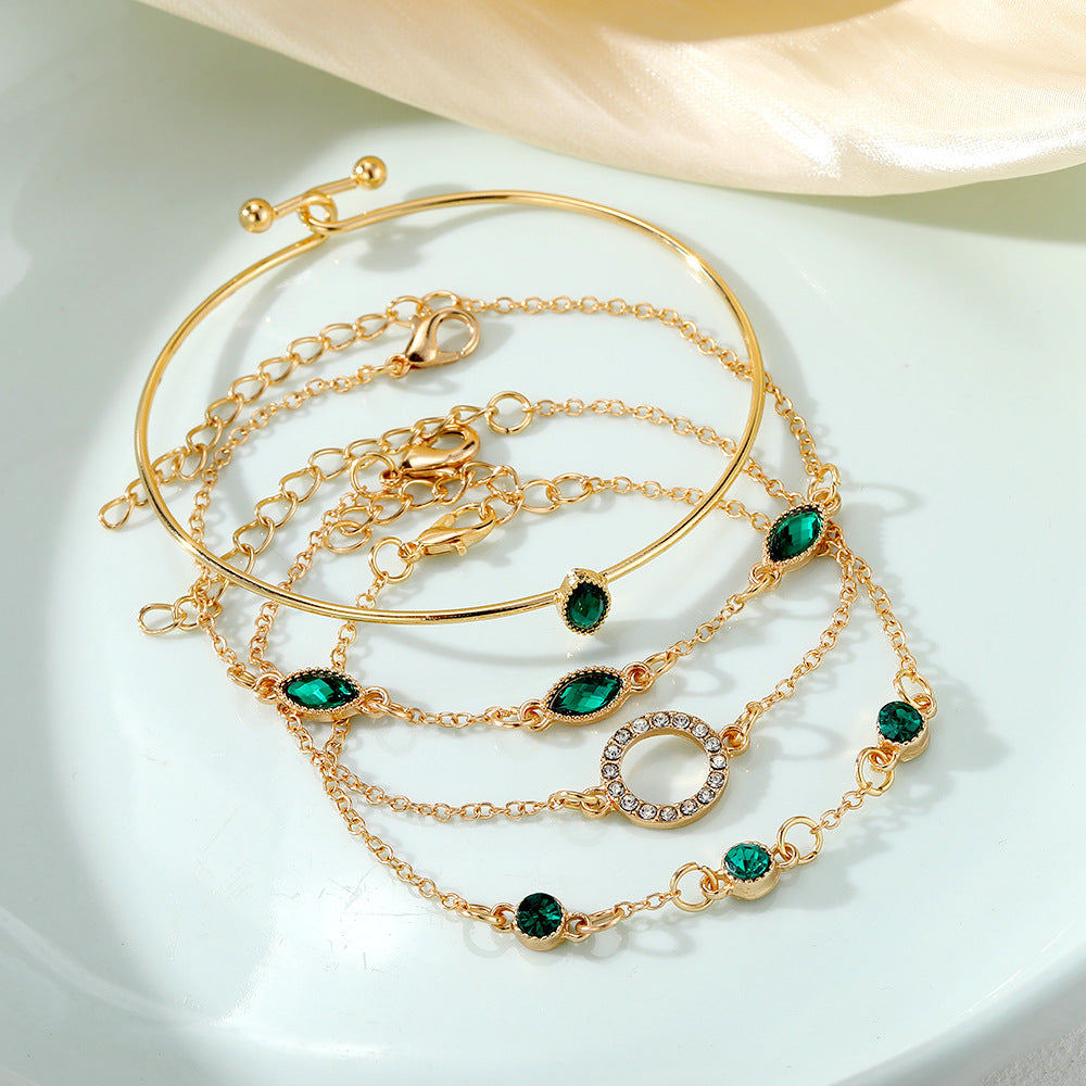 4-delige Dames Armbanden Set