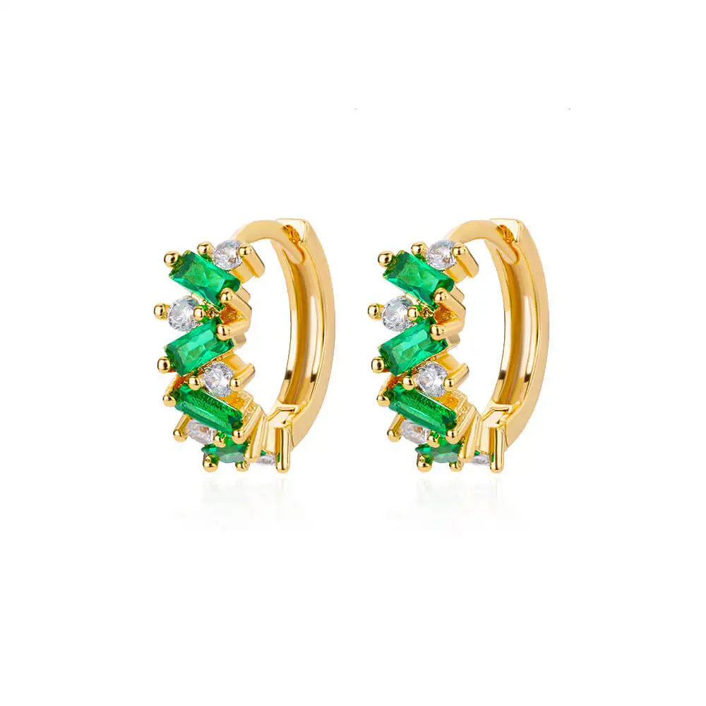 Diamanten Vlinder & Hart Hanger Oorbellen