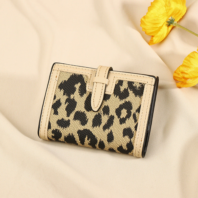 Dames Portemonnee met Luipaardprint