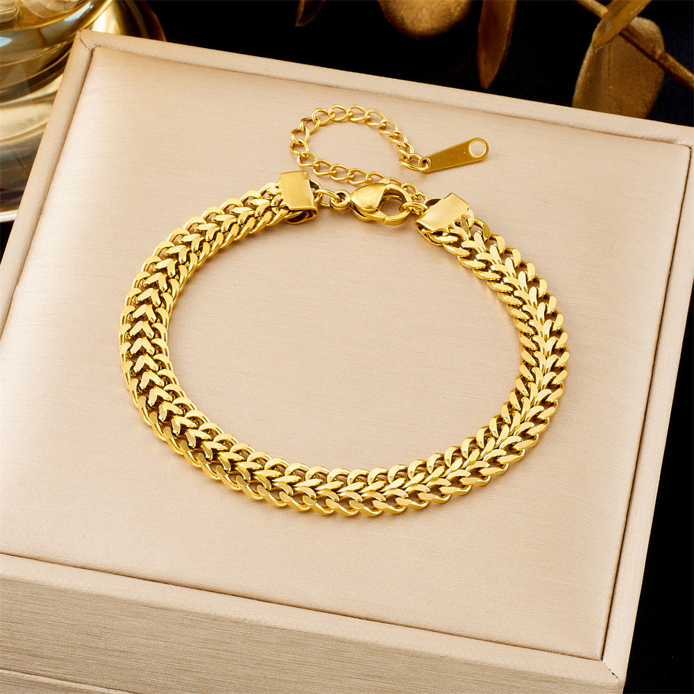 Trendy Gouden Armband