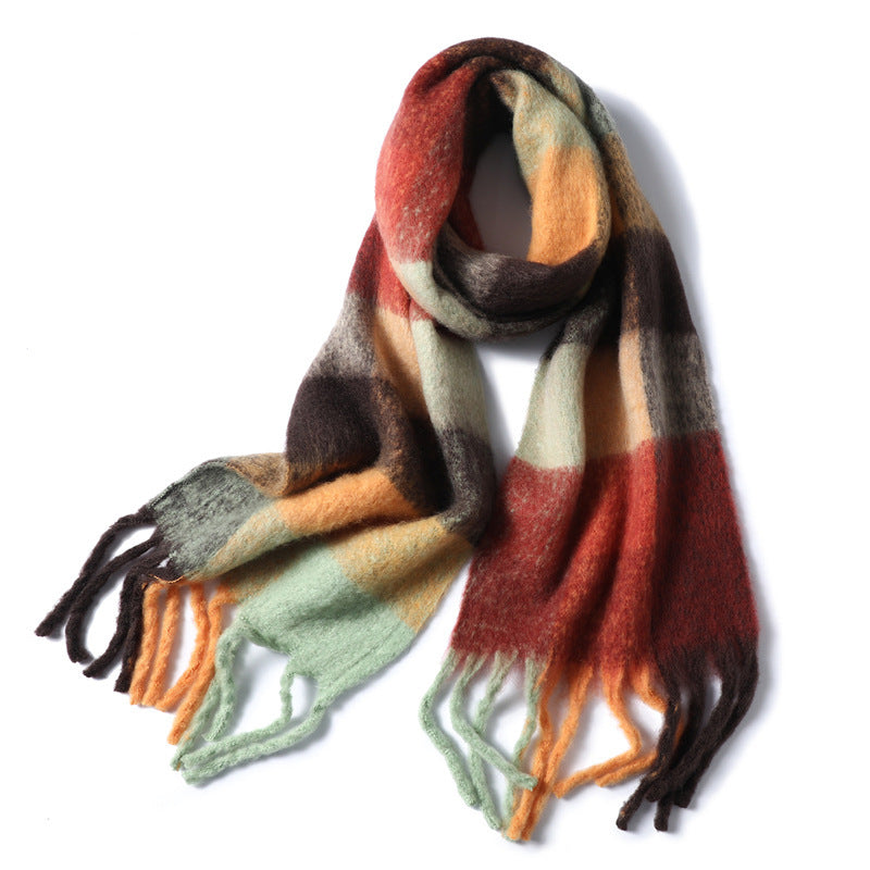 Dames winter sjaal van kasjmier