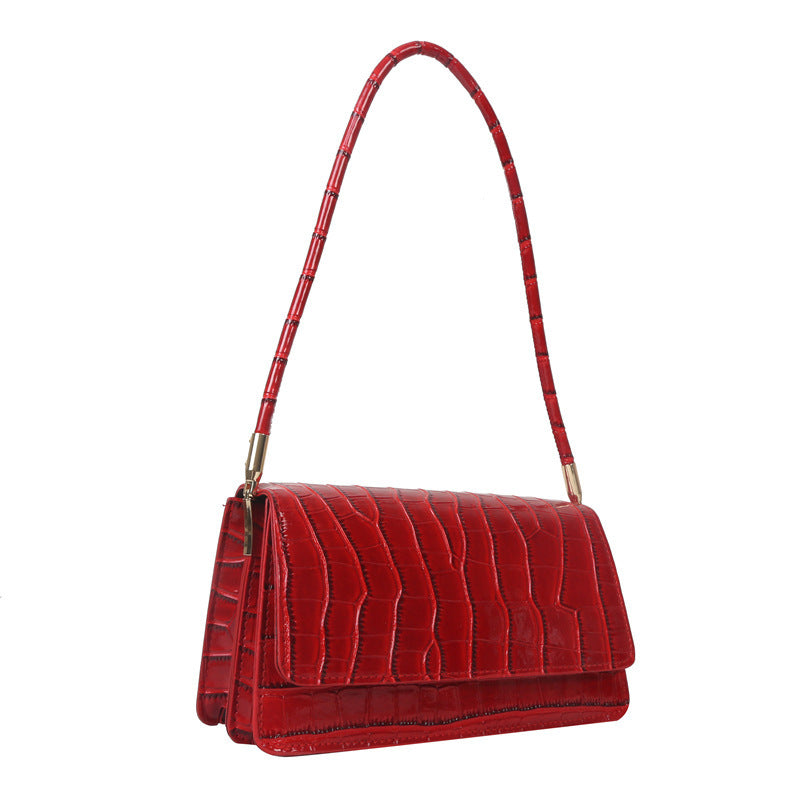 Trendy compacte draagbare schoudertas