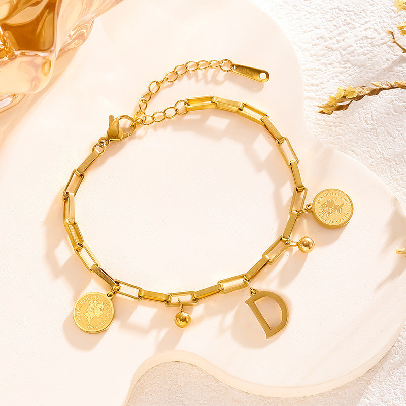 Letter Armband