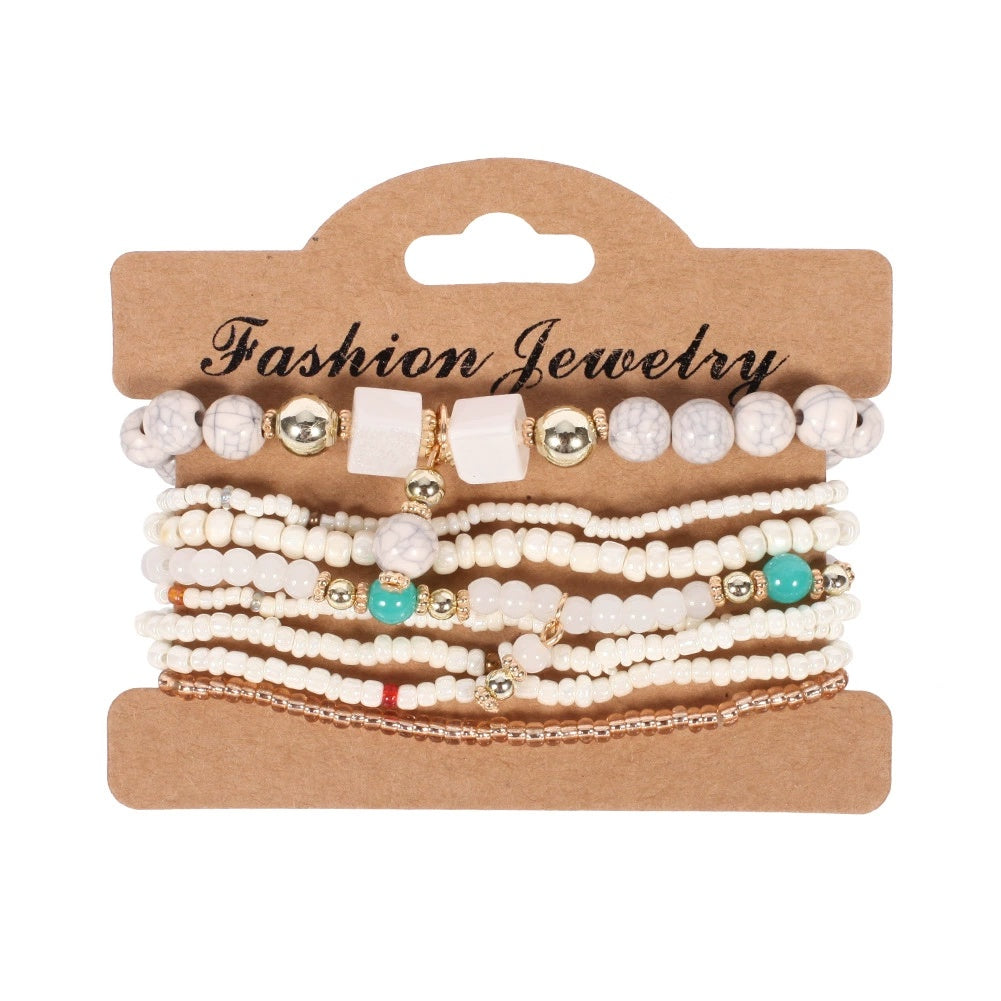 Handgemaakte Kralenarmbanden Set voor Dames