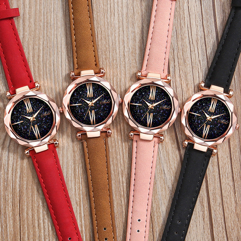 Sterrenhemel horloge voor dames