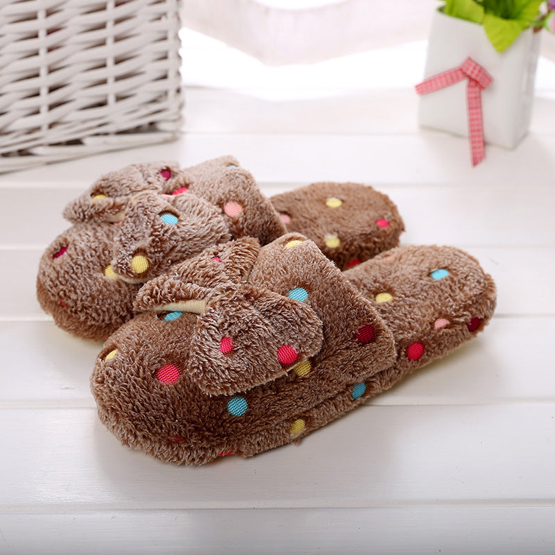 Comfortabele Katoenen Pantoffels met Strik