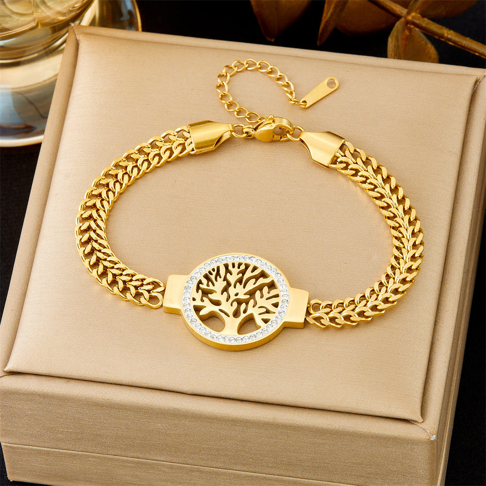 Trendy Gouden Armband